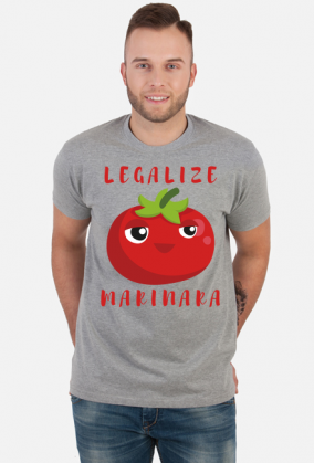 Koszulka Legalize Marinara - Pomidor