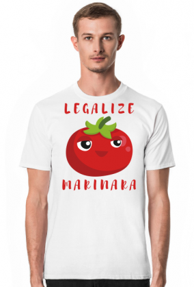 Koszulka Legalize Marinara - Pomidor