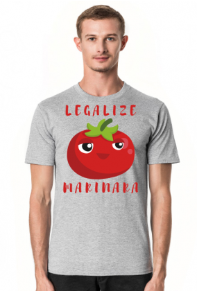 Koszulka Legalize Marinara - Pomidor