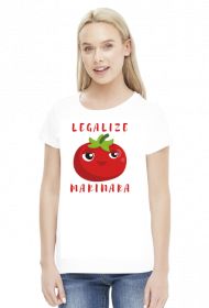 Koszulka Legalize Marinara - Pomidor