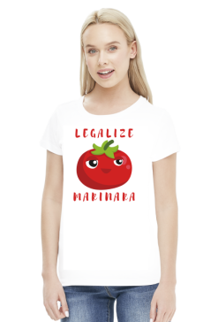 Koszulka Legalize Marinara - Pomidor