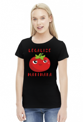Koszulka Legalize Marinara - Pomidor