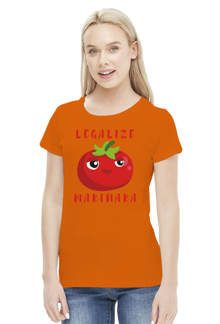 Koszulka Legalize Marinara - Pomidor