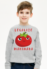 Bluza Legalize Marinara - Pomidor