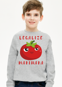 Bluza Legalize Marinara - Pomidor