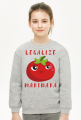 Bluza Legalize Marinara - Pomidor
