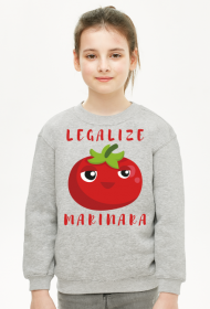 Bluza Legalize Marinara - Pomidor
