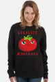 Bluza Legalize Marinara - Pomidor