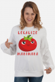 Bluza Legalize Marinara - Pomidor