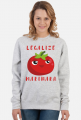 Bluza Legalize Marinara - Pomidor