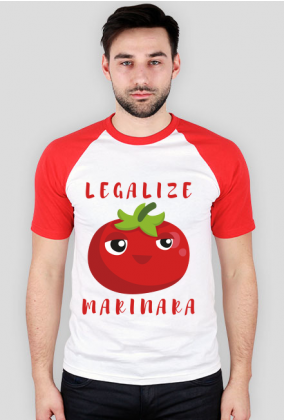 Koszulka Legalize Marinara - Pomidor