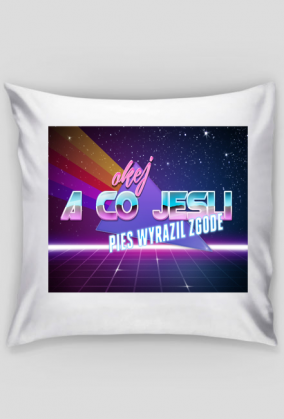 a co jeśli pies wyraził zgodę - poduszka