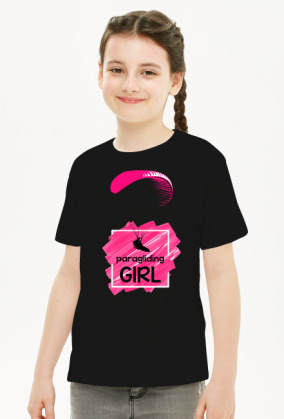 paragliding girl