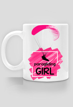 paragliding girl