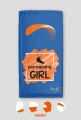 paragliding girl