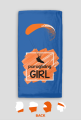 paragliding girl