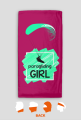 paragliding girl