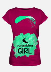 paragliding girl