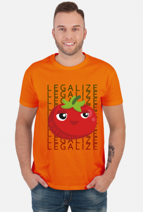 Koszulka Legalize Marinara - Pomidor 2