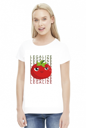 Koszulka Legalize Marinara - Pomidor 2