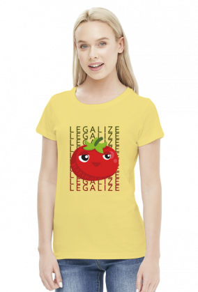 Koszulka Legalize Marinara - Pomidor 2