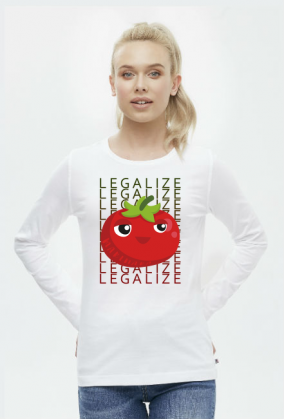 Koszulka Legalize Marinara - Pomidor 2