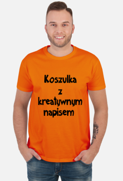 Kreatywny napis Koszulka/T-shirt