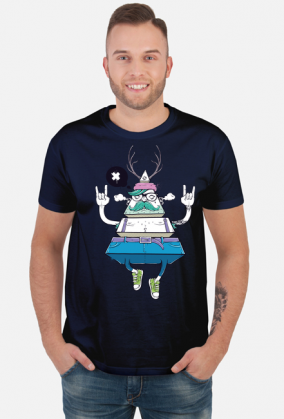 Koszulka Męska Hipster
