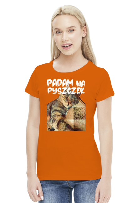 Koszulka Padam na pyszczek / kot / kotek / zmęczona