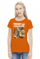Koszulka Padam na pyszczek / kot / kotek / zmęczona