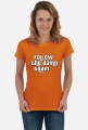 Tshirt damski GTA San Andreas Follow the damn train