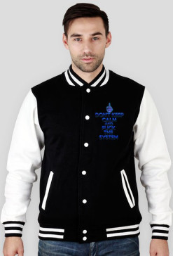 Don't Keep Calm and Fuck The System Jacket College (man)