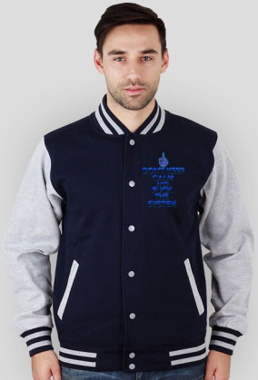 Don't Keep Calm and Fuck The System Jacket College (man)