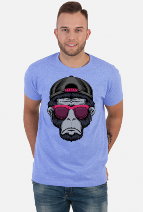 Koszulka Męska Małpa
