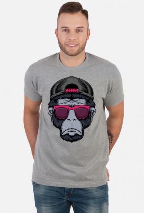 Koszulka Męska Małpa