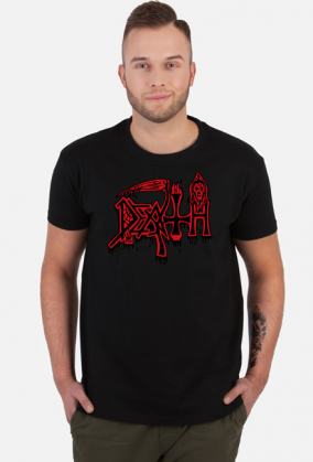 Death logo with reaper t Shirt