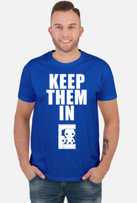 Keep Them In - Biały