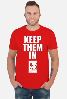 Keep Them In - Biały