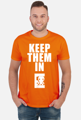 Keep Them In - Biały