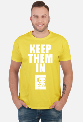 Keep Them In - Biały