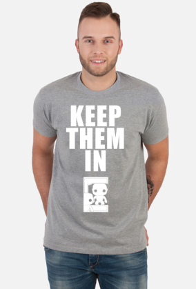 Keep Them In - Biały