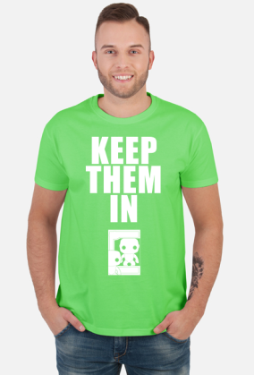 Keep Them In - Biały