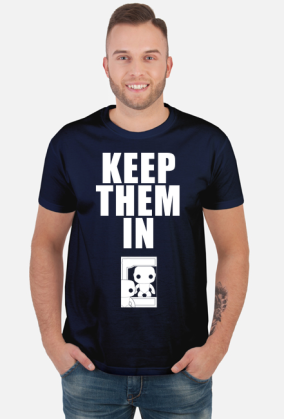 Keep Them In - Biały