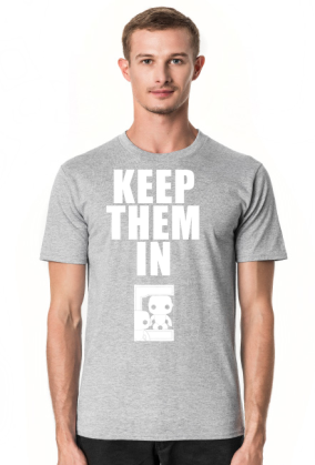 Keep Them In - Biały