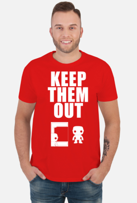 Keep Them Out - Biały
