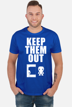 Keep Them Out - Biały