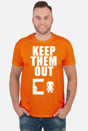 Keep Them Out - Biały