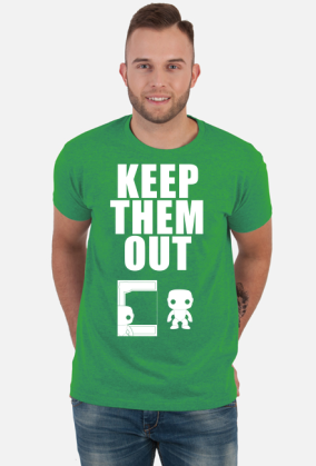 Keep Them Out - Biały