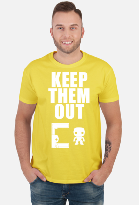 Keep Them Out - Biały