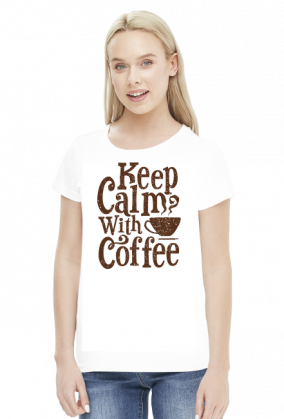 Koszulka Damska Coffe Calm
